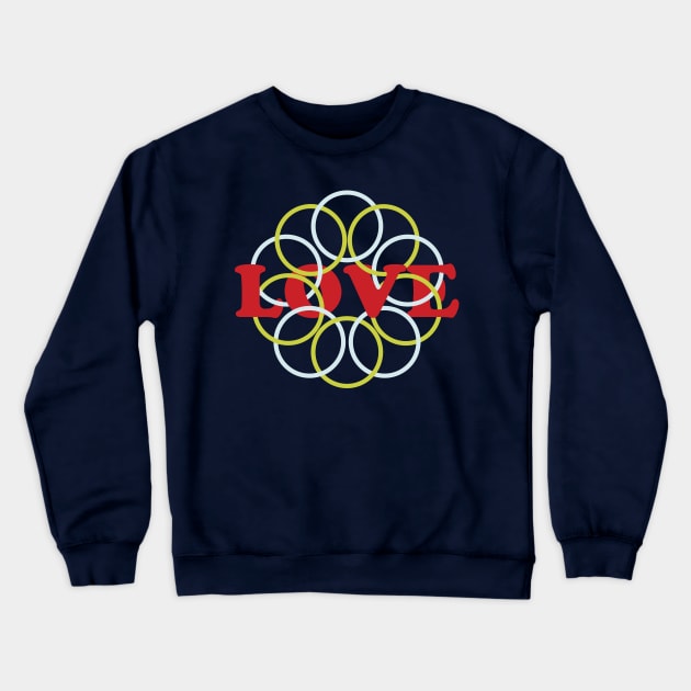 Chains of Love Crewneck Sweatshirt by Eugene and Jonnie Tee's